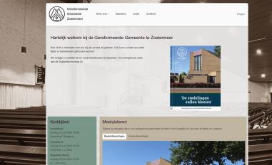 Schermafbeelding van ggzoetermeer.nl
