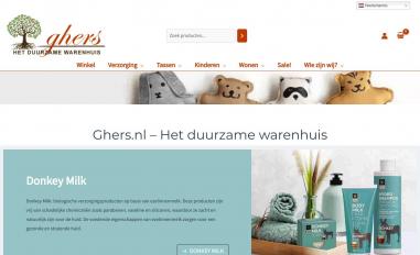 Schermafbeelding van ghers.nl