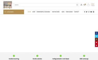 Schermafbeelding van giarise.nl