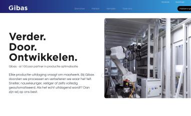 Schermafbeelding van gibas.nl