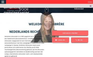 Schermafbeelding van gimbrere.nl
