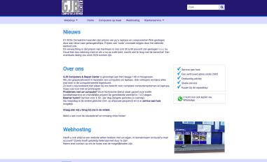 Schermafbeelding van gjbcomputers.nl