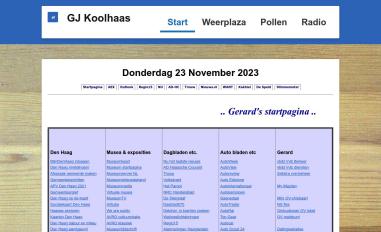 Schermafbeelding van gjkoolhaas.jouwweb.nl