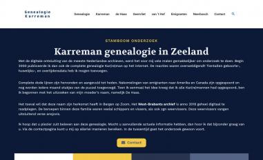 Schermafbeelding van gkarreman.nl