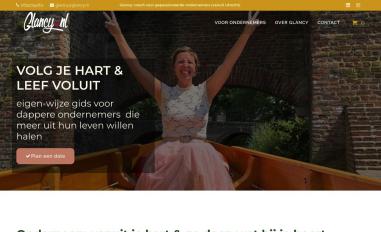 Schermafbeelding van glancy.nl