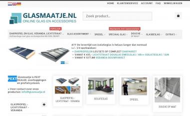 Schermafbeelding van glasmaatje.nl