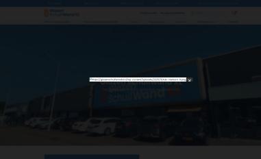 Schermafbeelding van glazenschuifwandxl.nl