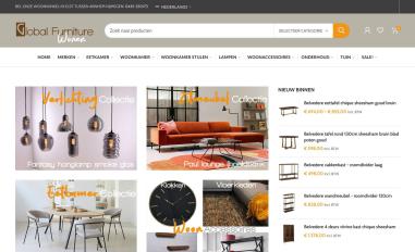 Schermafbeelding van globalfurniture.nl