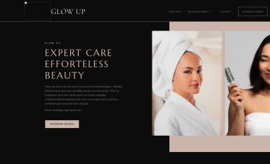 Schermafbeelding van glowupantwerpen.com