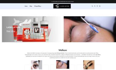 Schermafbeelding van gmgcosmetics.nl