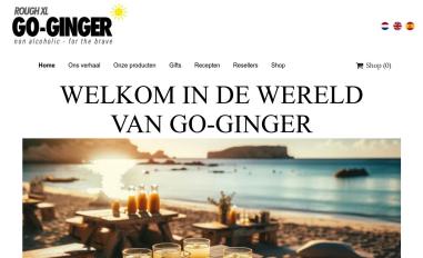 Schermafbeelding van go-ginger.com