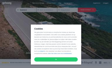 Schermafbeelding van goboony.nl