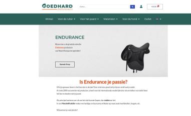 Schermafbeelding van goedhard.nl