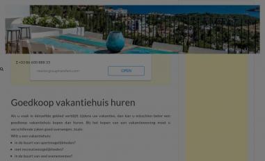 Schermafbeelding van goedkoop-vakantiehuis.com