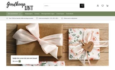 Schermafbeelding van goedkooplint.nl