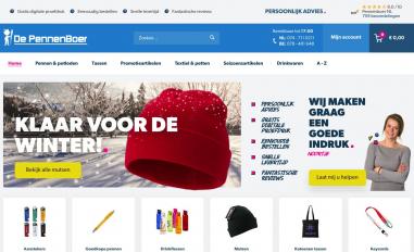 Schermafbeelding van goedkooppennenbedrukken.nl