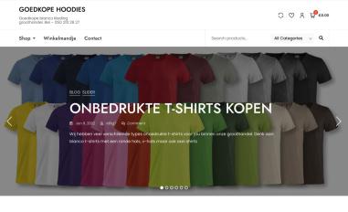 Schermafbeelding van goedkopehoodies.nl