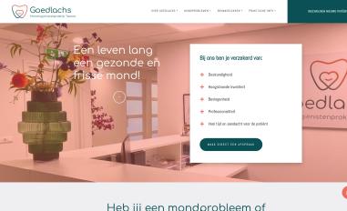 Schermafbeelding van goedlachs.nl