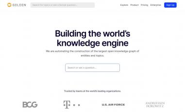 Schermafbeelding van golden.com