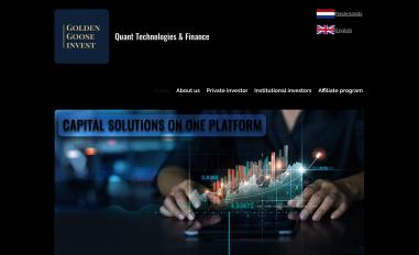 Schermafbeelding van goldengooseinvest.com