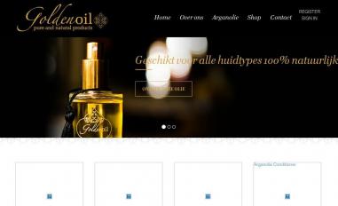 Schermafbeelding van goldenoil.nl