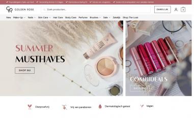 Schermafbeelding van goldenrose.nl