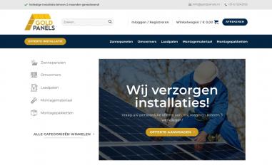 Schermafbeelding van goldpanels.nl