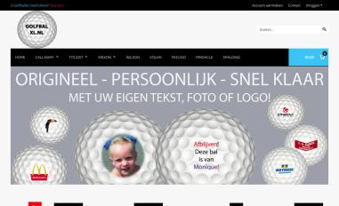 Schermafbeelding van golfbalxl.nl