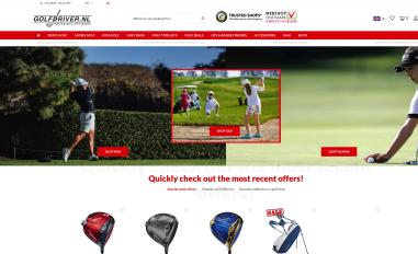 Schermafbeelding van golfdriver.nl