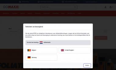 Schermafbeelding van gomaxx.com
