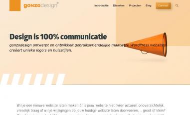 Schermafbeelding van gonzodesign.nl