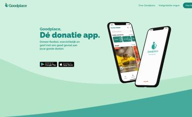 Schermafbeelding van goodplace.foundation