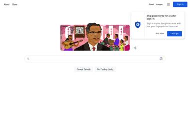 Schermafbeelding van google.com