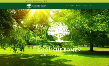 Schermafbeelding van gooischebomen.nl