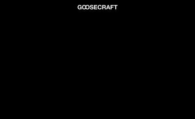 Schermafbeelding van goosecraft.com