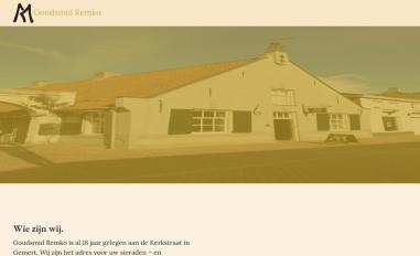 Schermafbeelding van goudsmidremko.nl