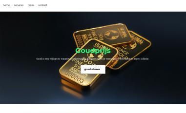 Schermafbeelding van goudverkopen.weebly.com