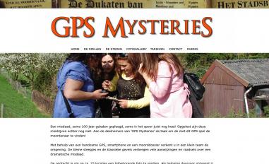 Schermafbeelding van gpsmysteries.nl