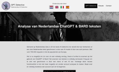 Schermafbeelding van gpt-detective.nl