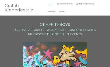 Schermafbeelding van graffiti-boys.nl