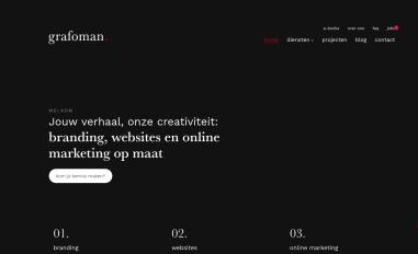 Schermafbeelding van grafoman.be