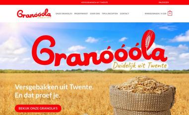 Schermafbeelding van granooola.nl