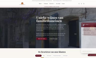 Schermafbeelding van grapesandbarrels.nl