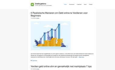 Schermafbeelding van gratis-geld.nu