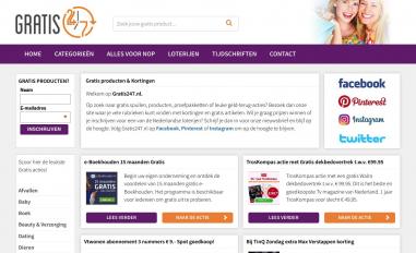 Schermafbeelding van gratis247.nl