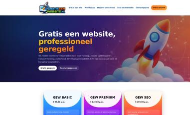 Schermafbeelding van gratiseenwebsite.nl