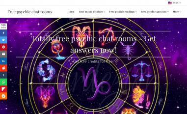 Schermafbeelding van gratismediumchat.nl