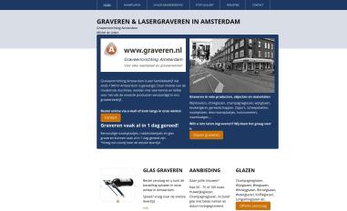 Schermafbeelding van graveren.nl