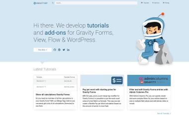 Schermafbeelding van gravitywp.com