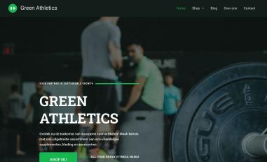 Schermafbeelding van greenathletics.nl